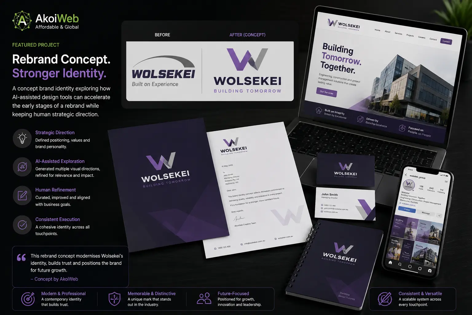 AI-Assisted Brand Refresh — Concept / Demonstration